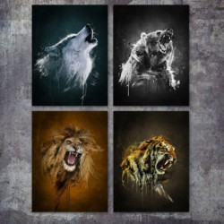 Wilk niedźwiedź lew tygrys...