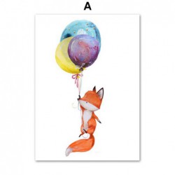 Baby Rabbit Fox Balloon...