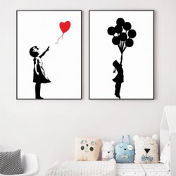 Dziewczyna z balonem Banksy...