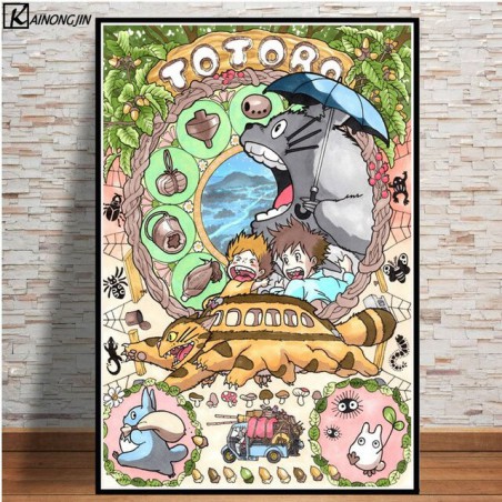 Studio ghibli hołd plakat...