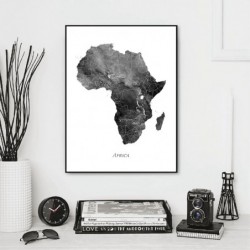 Afryka mapa plakaty i...