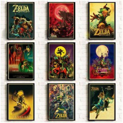 Legenda Zelda Art Vinatge...