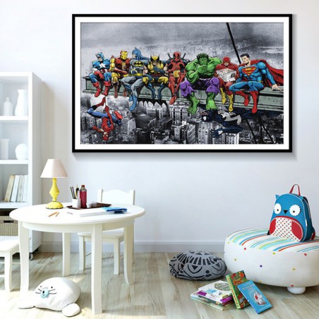 Superheros Marvel DC Comics...