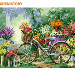 CHENISTORY rama kwiat rower...