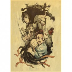 Vintage plakat Anime Demon...
