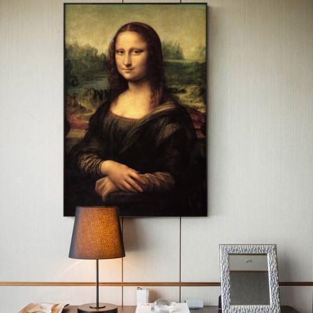 Uśmiech Mona Lisa płótno...