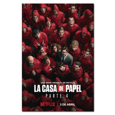 La casa de papel plakat...