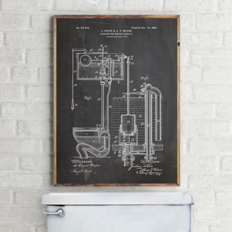 Spłuczka ustępowa Patent...