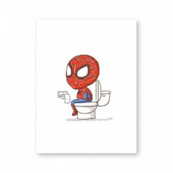 Superhero Pooping toaleta...