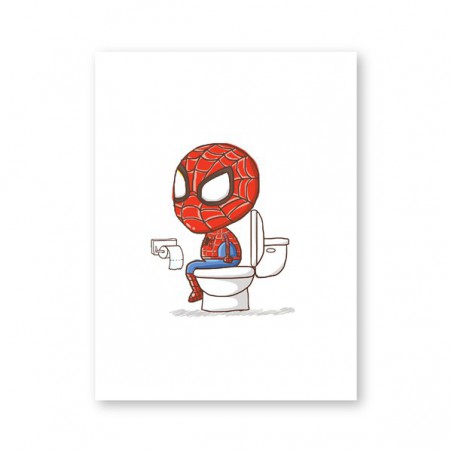 Superhero Pooping toaleta...