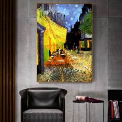Van Gogh Cafe taras w nocy...