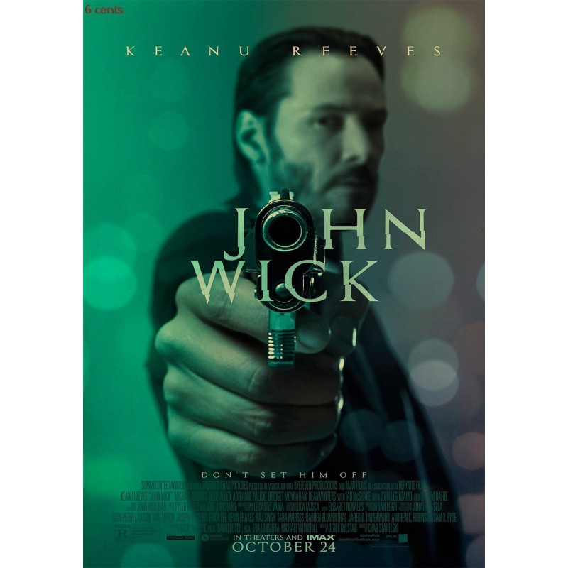 John Wick plakat film plakat/plakat w stylu vintage