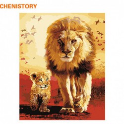 CHENISTORY Lion family...