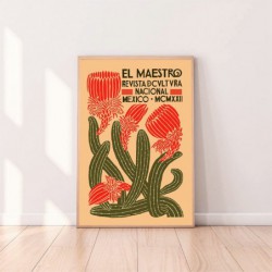 El Maestro Vintage plakat i...