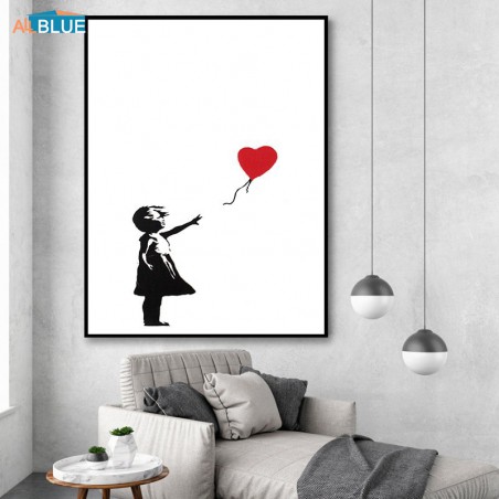 Banksy Canvas drukowany...