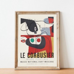 Le Corbusier wystawa plakat...