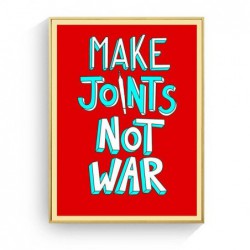 Make Art Not War Pop Art...