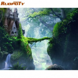 RUOPOTY Frame Forest Castle...