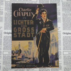 Chaplin film retro...
