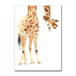 Plakat przedszkole żyrafa...