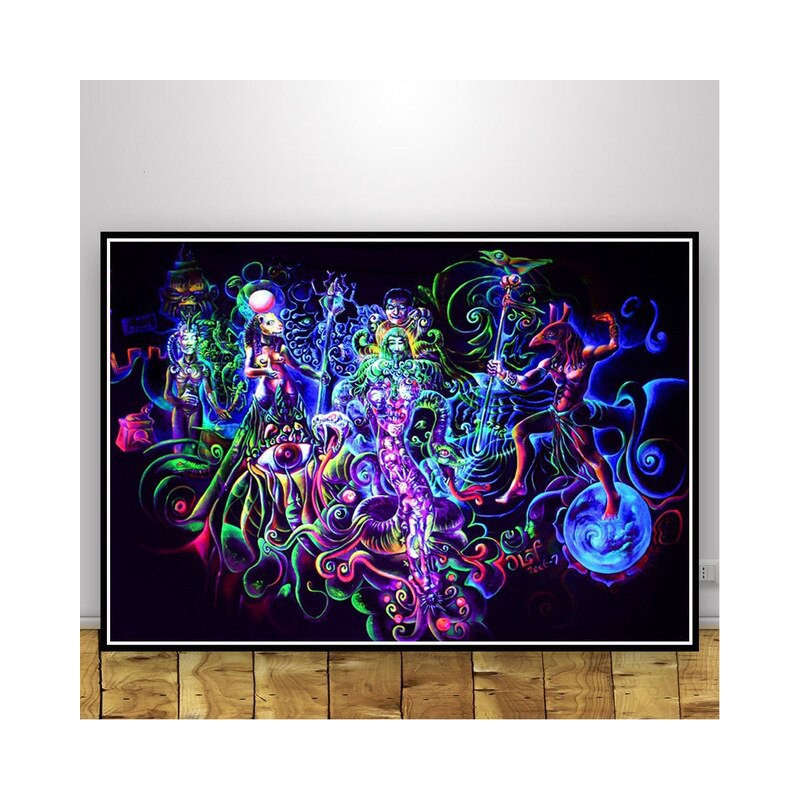 plakat psychodeliczny