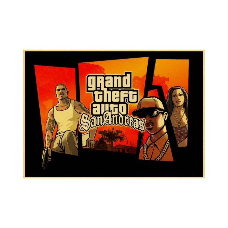 plakat gta