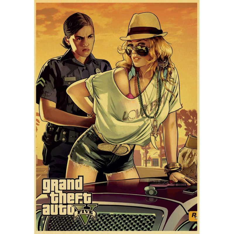 plakat gta