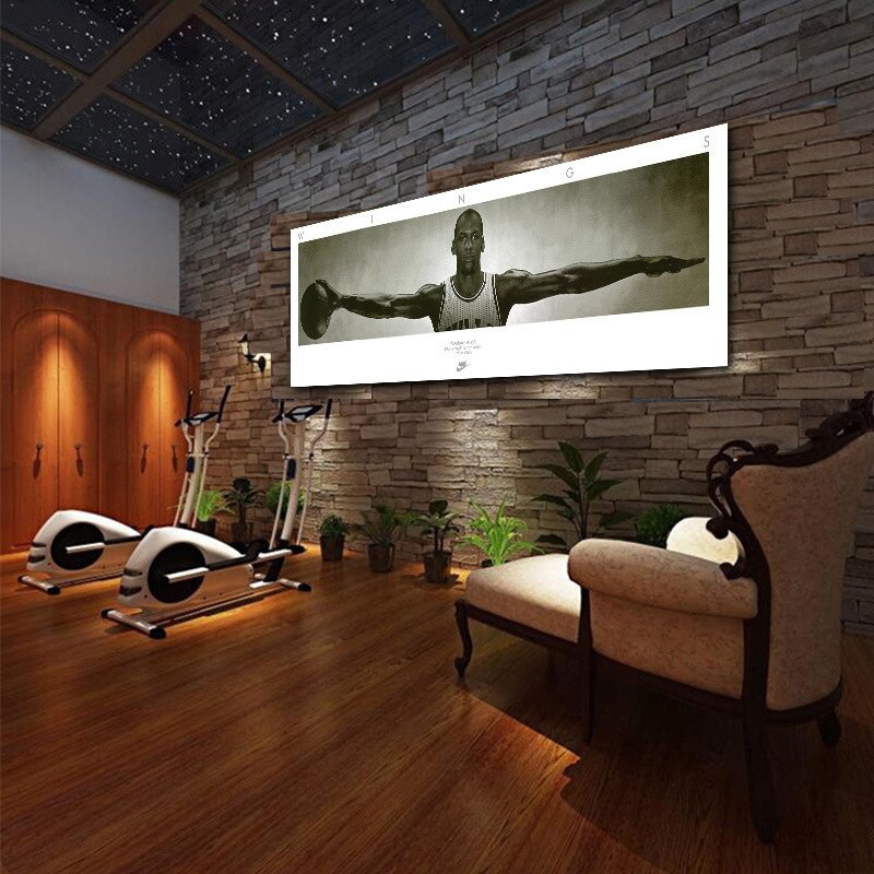 michael jordan wings plakat