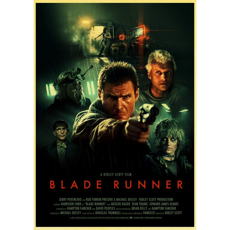 plakat z filmu blade runner