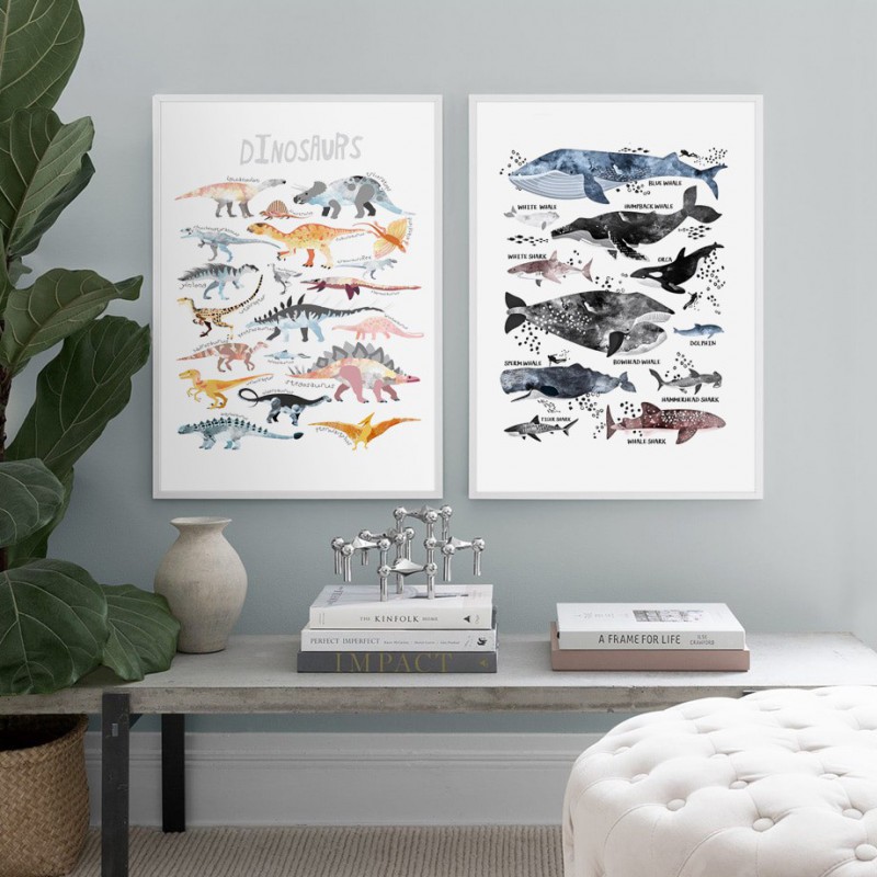 plakat podwodny świat