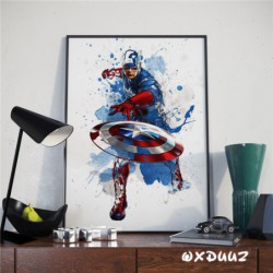 plakat kapitan ameryka