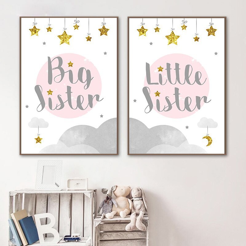 obraz do pokoju dziewczynek