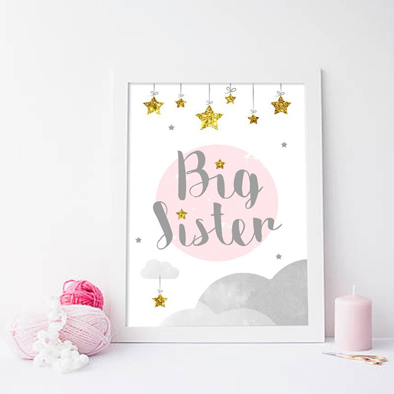 Plakat Big Sister Little Sister