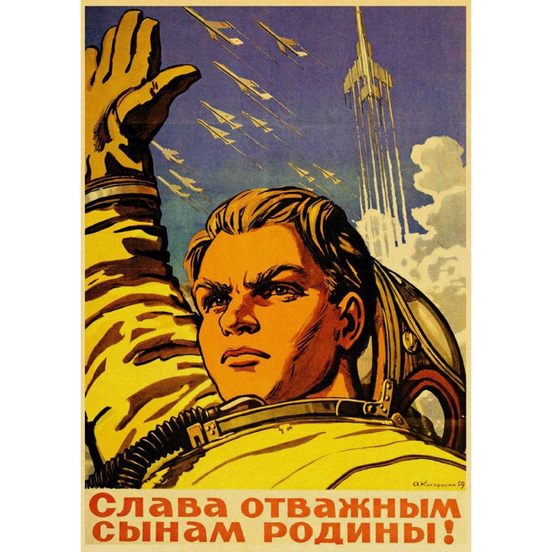 plakat rosyjska propaganda