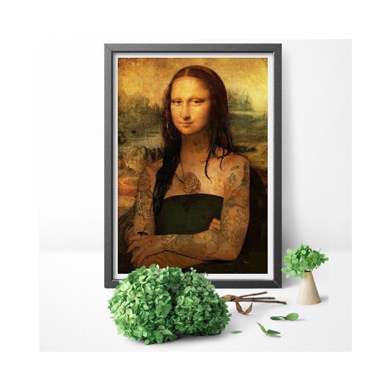 mona lisa inaczej