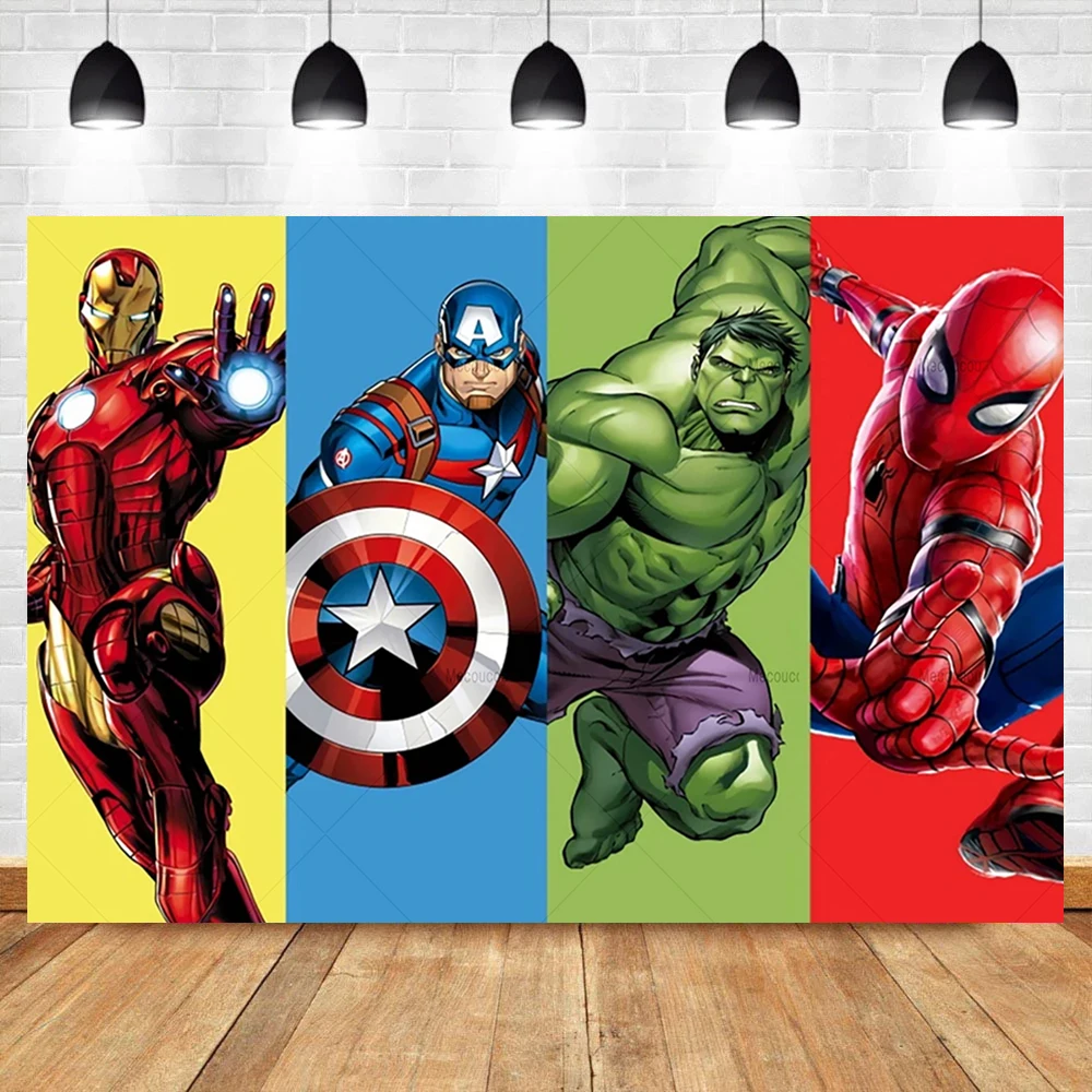Baner dekoracyjny Avengers superbohaterowie Wzór 6