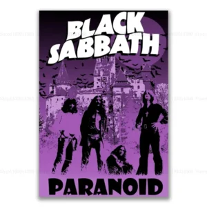Black Sabbath - plakat zespołu rockowego Wzór 1