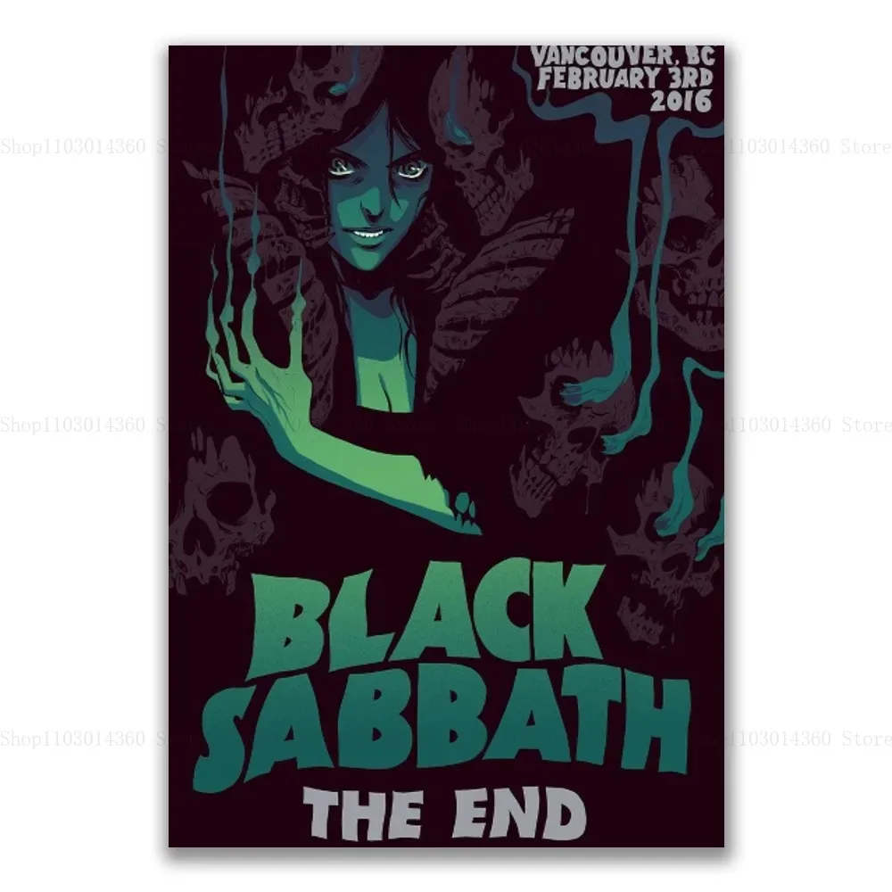 Black Sabbath – plakat zespołu rockowego Wzór 9