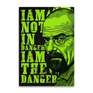 Breaking Bad - plakat filmowy na płótnie Wzór 1