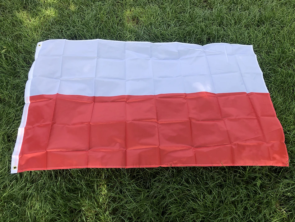 Flaga Polski z orłem dekoracyjna Kamuflaż