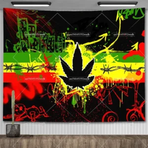Reggae Just Relax - gobelin ścienny Kryształ