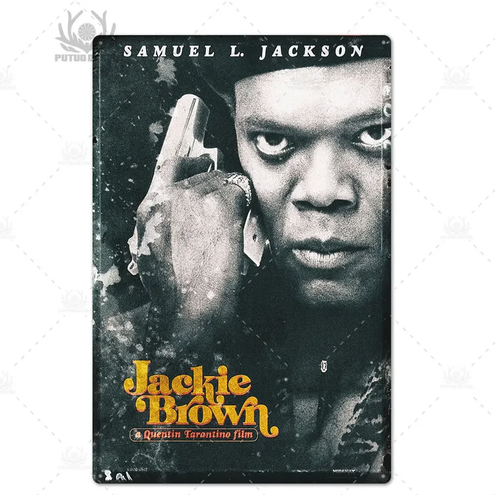 Metalowy plakat filmowy w stylu retro - tabliczka do baru Wzór 3