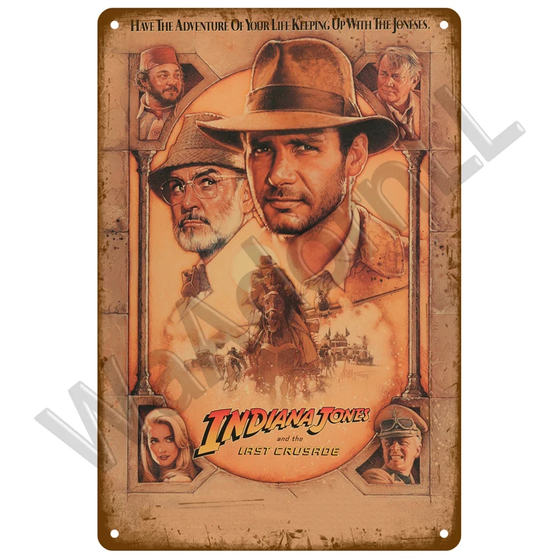 Metalowy plakat filmowy retro do salonu Czerwona róża