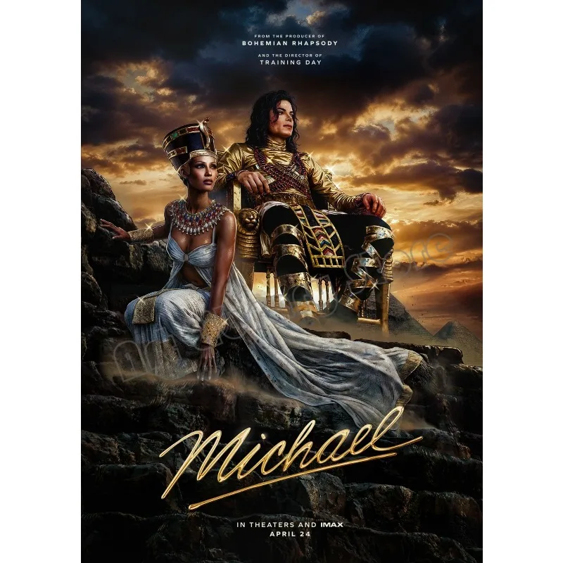 Michael 2026 – plakat filmowy na płótnie Wzór 10