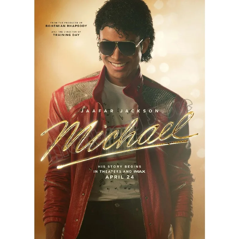 Michael 2026 - plakat filmowy na płótnie Wzór 7