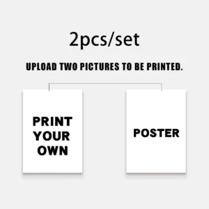 Obraz na płótnie z własnym zdjęciem - zestaw 2 szt. Custom canvas