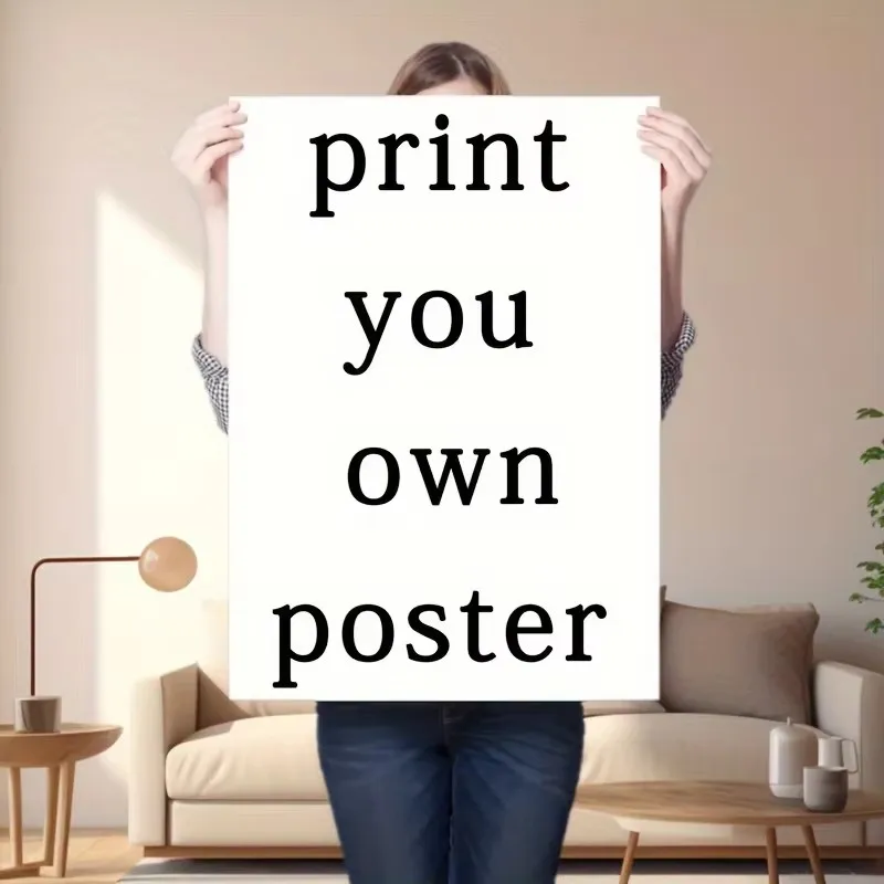 Personalizowany plakat na plotnie ze zdjeciem Custom22 poster