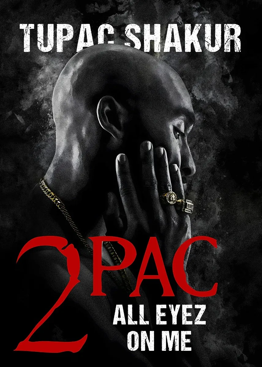 Plakat 2Pac - kultowa okładka rapu hip-hop Xx 3