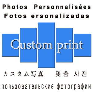 Plakat na 5 paneli - personalizowana grafika na płótnie No frame