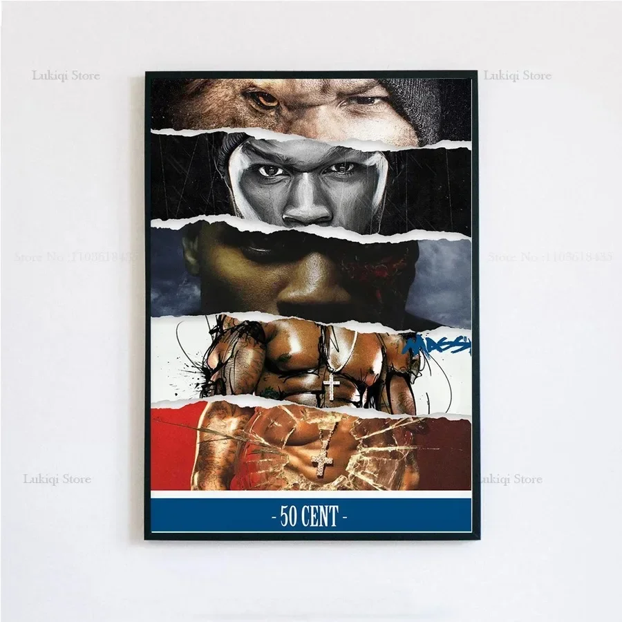 Plakat okładka albumu 50 Cent – Get Rich or Die Tryin' Wzór 6